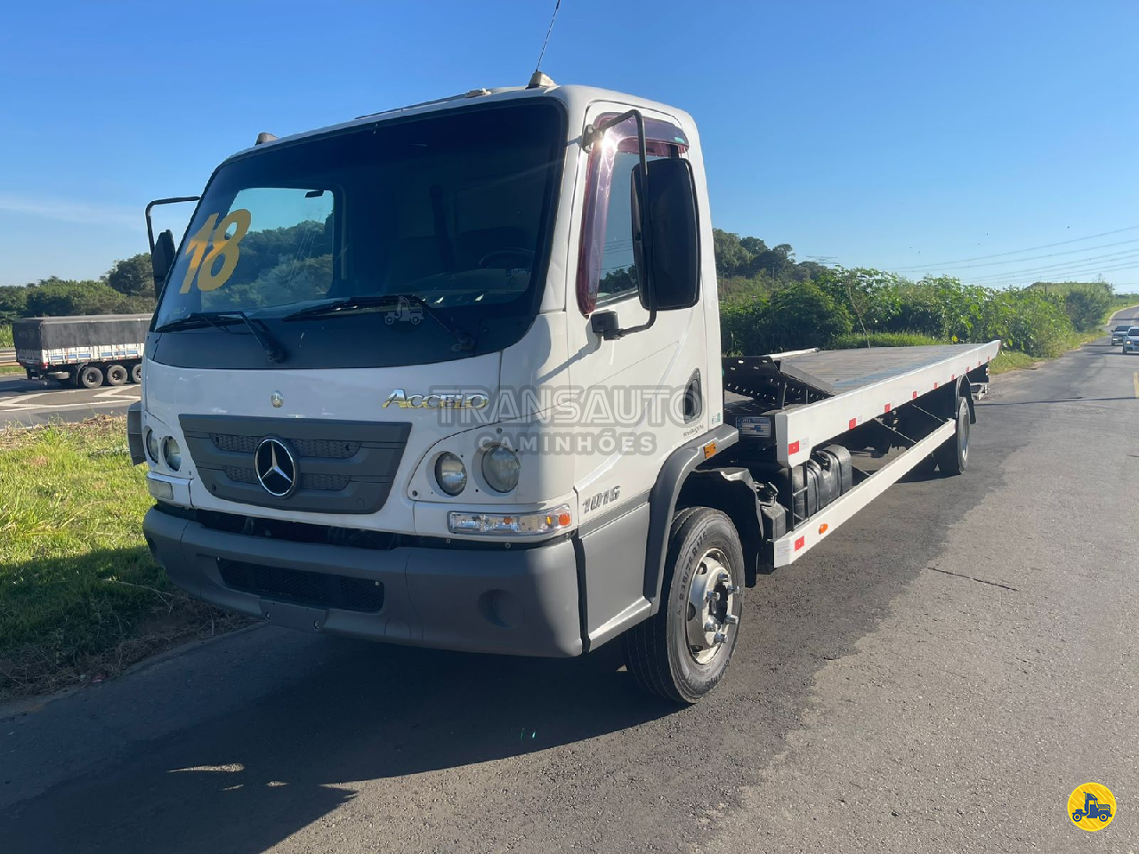 CAMINHAO MERCEDES-BENZ MB 1016 Plataforma Guincho 3/4 4x2 Transauto Caminhões CAMPINAS SÃO PAULO SP
